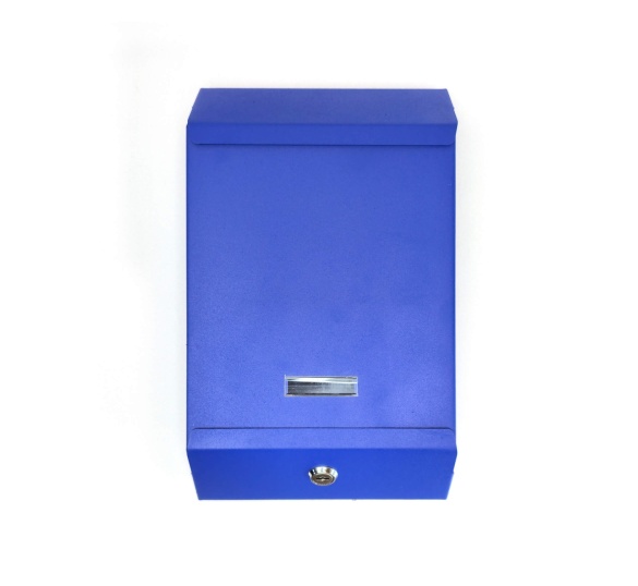 Индивидуальный почтовый ящик «П/я» с замком синий