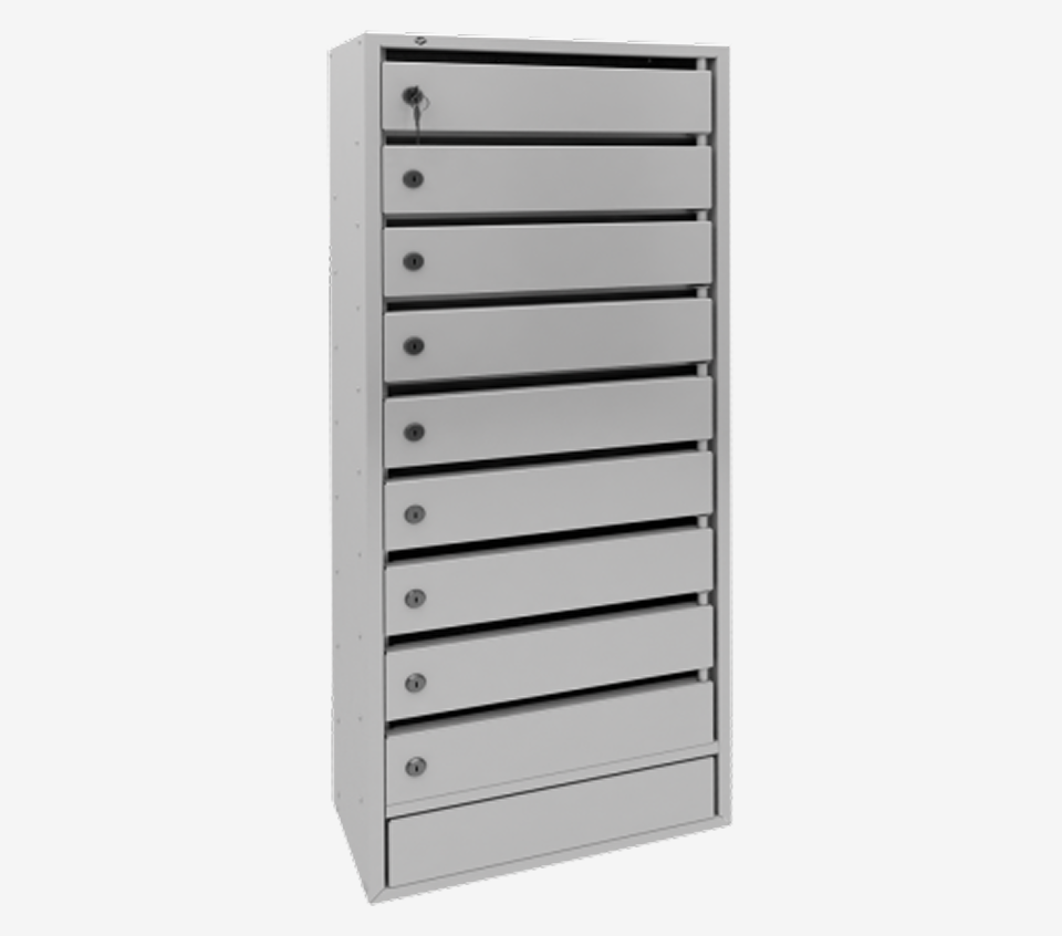 9-ти секционный почтовый ящик «Орион М»