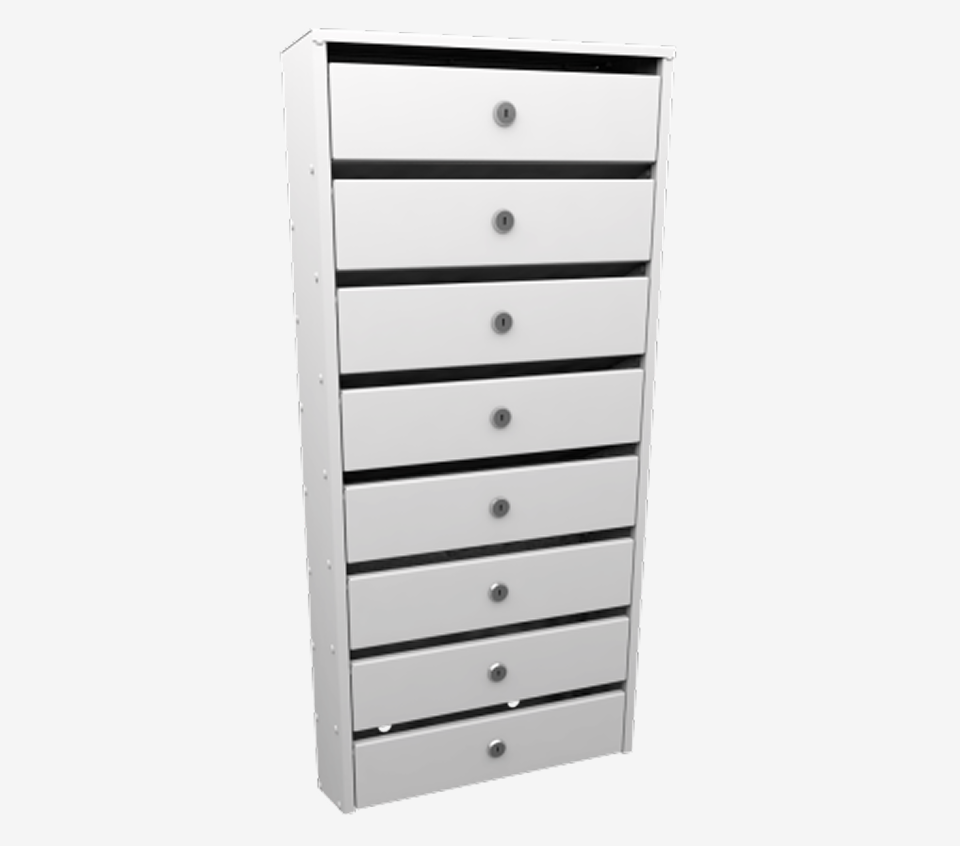 8-ми секционный почтовый ящик «Сигма»