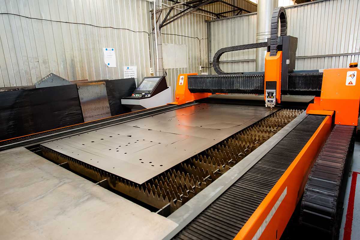 Участок лазерного раскроя металла - 10