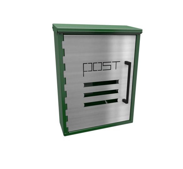 Индивидуальный почтовый ящик «Депозит» зеленый мох