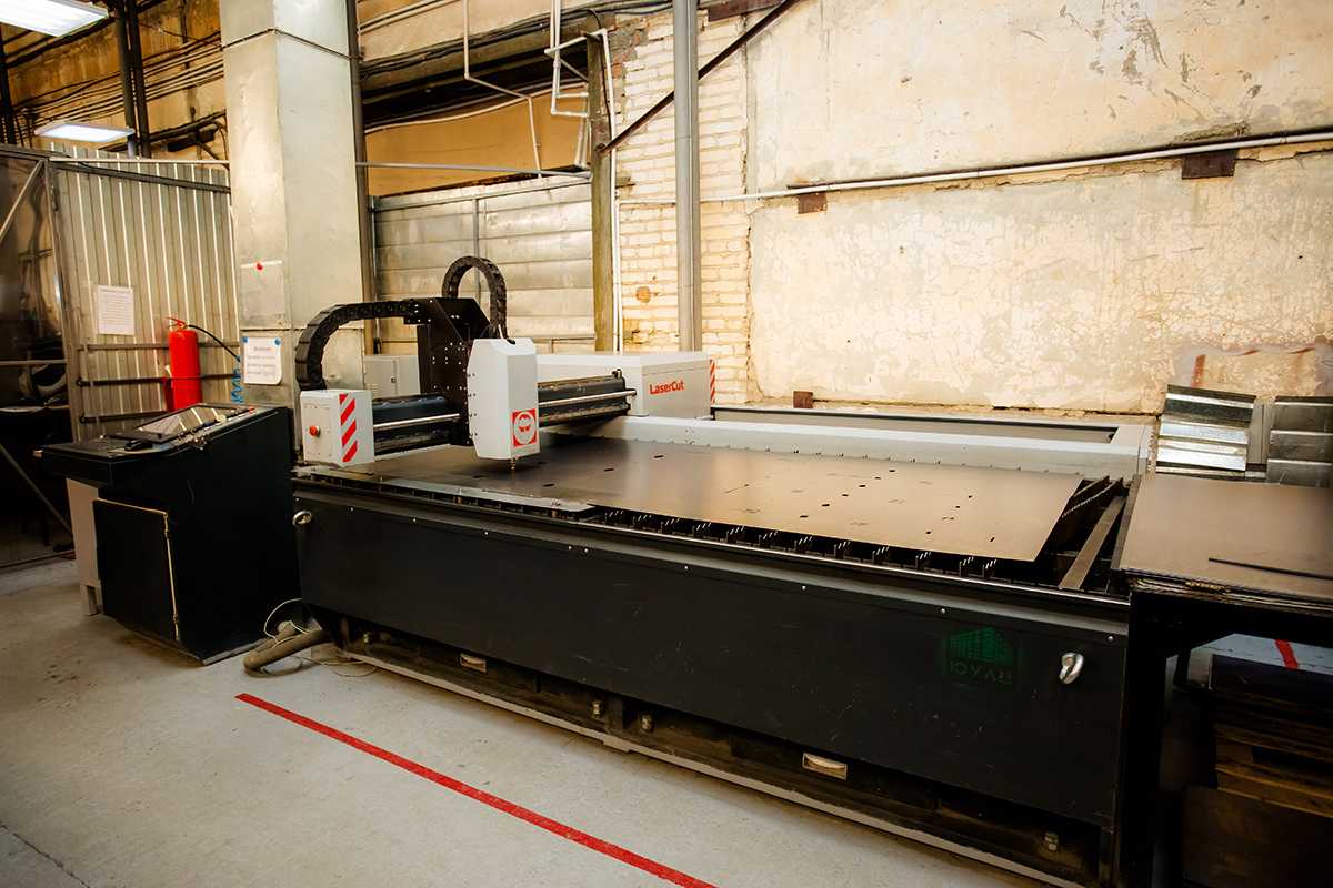 Участок лазерного раскроя металла - 8