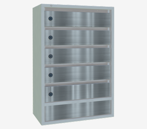 Серия «Орион М» с дверцами из нержавеющей стали