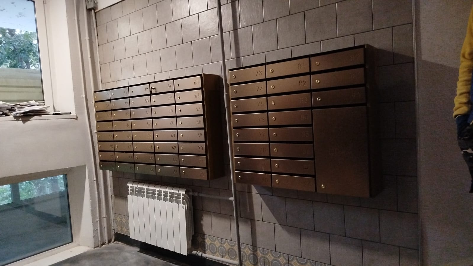 Секционный почтовый ящик «Пегас Стандарт» для ООО «ДСГ ГРУПП»