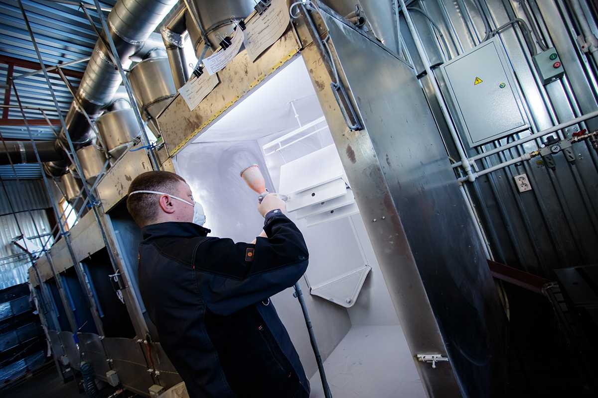 Участок порошковой окраски - 7