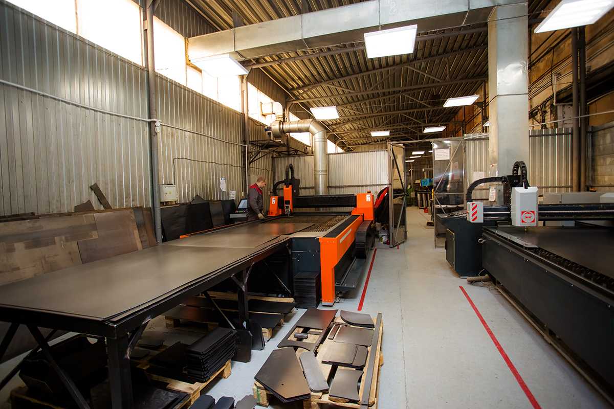 Участок лазерного раскроя металла - 11