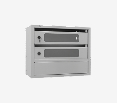 2-х секционный почтовый ящик «Орион Престиж М»