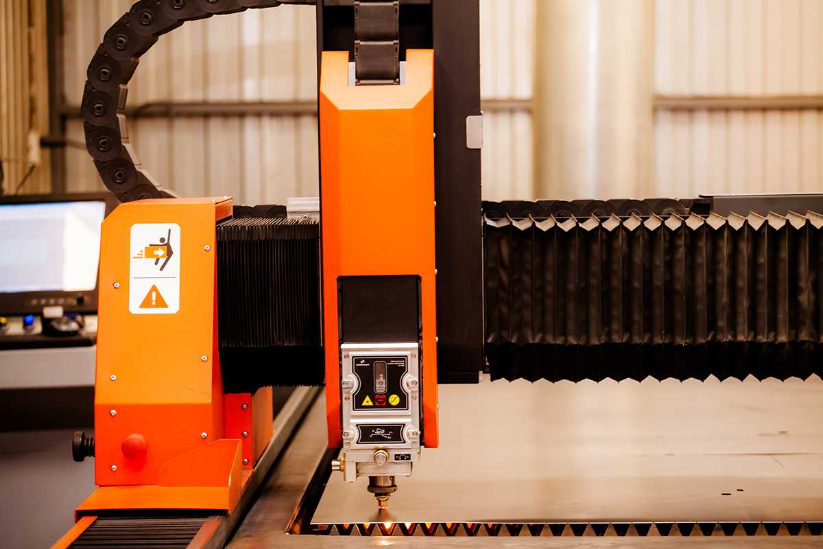 Участок лазерного раскроя металла - 6