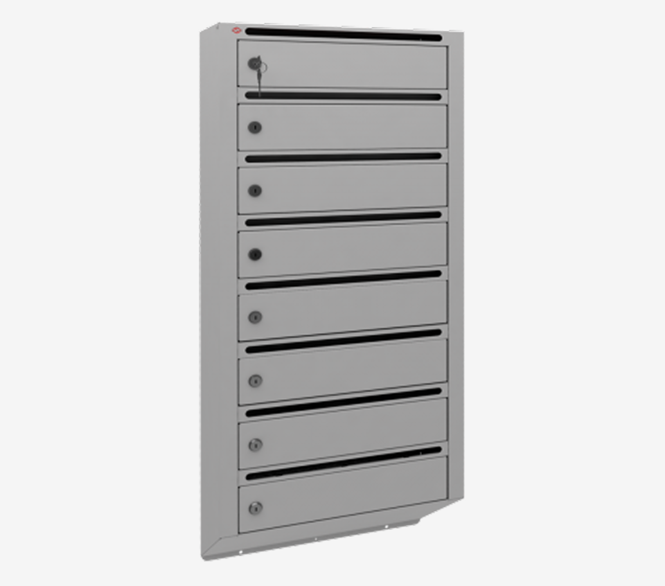 8-ми секционный почтовый ящик «Гарант Люкс»