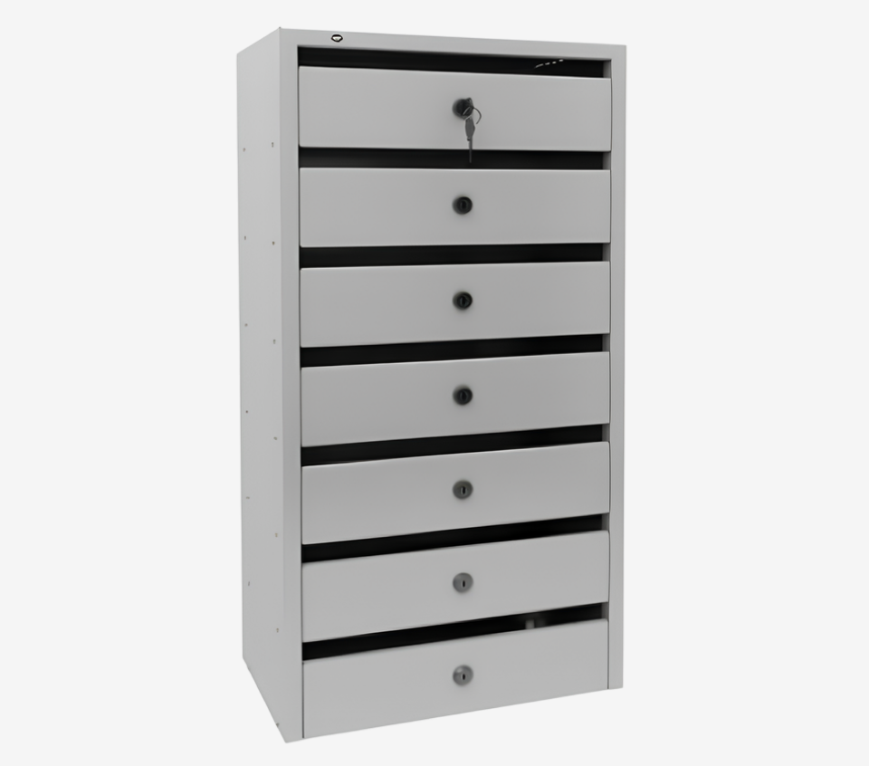 7-ми секционный почтовый ящик «Оптима»