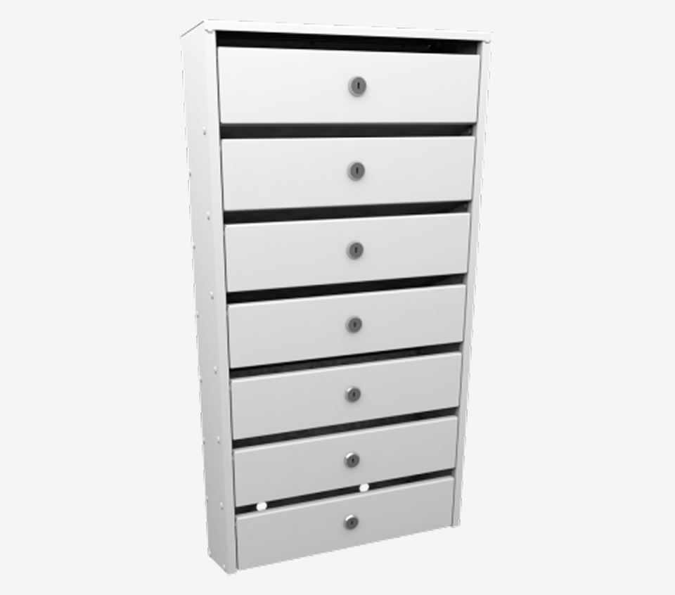 7-ми секционный почтовый ящик «Сигма»