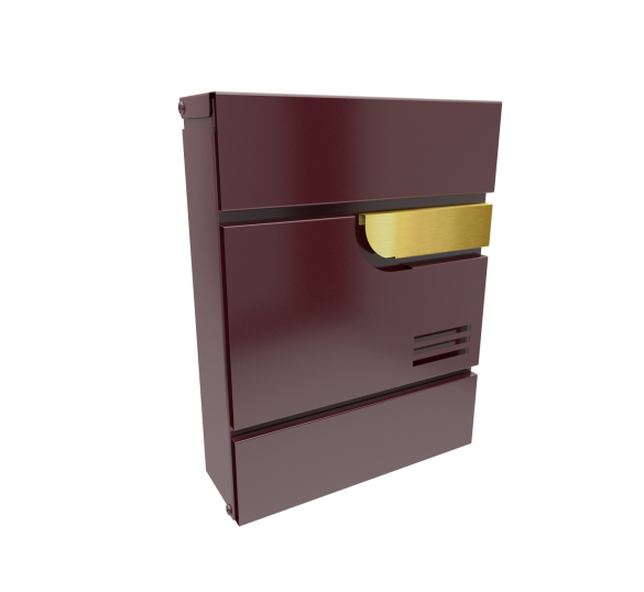 «Формат Блеск» винно-красный. Дуга, медный молдинг