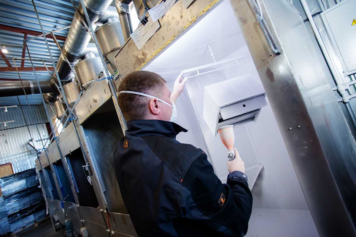 Участок порошковой окраски - 8