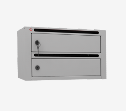 2-х секционный почтовый ящик «Гарант»