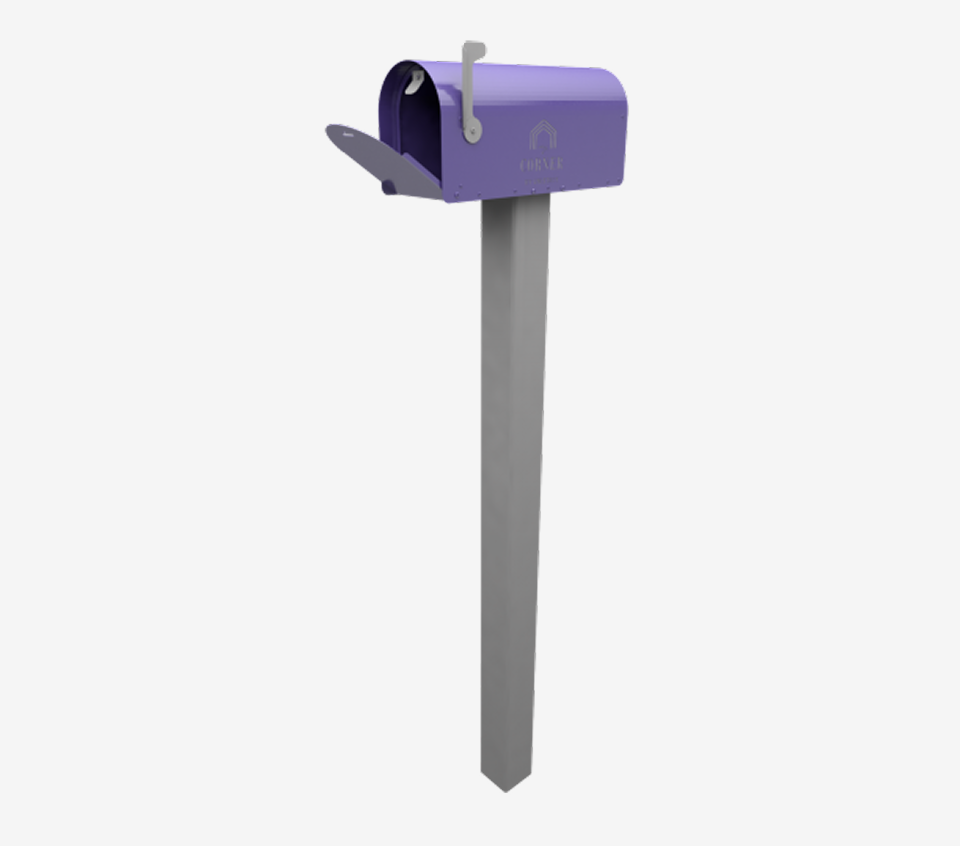 Почтовый ящик в американском стиле