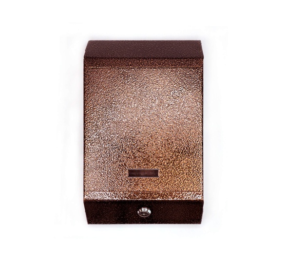 Индивидуальный почтовый ящик «П/я» с замком медь