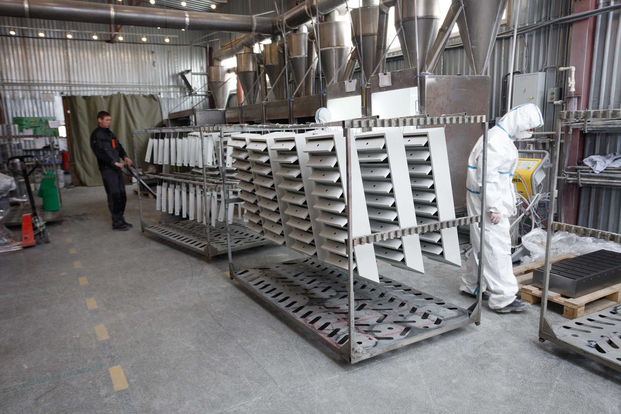 Участок порошковой окраски - 2