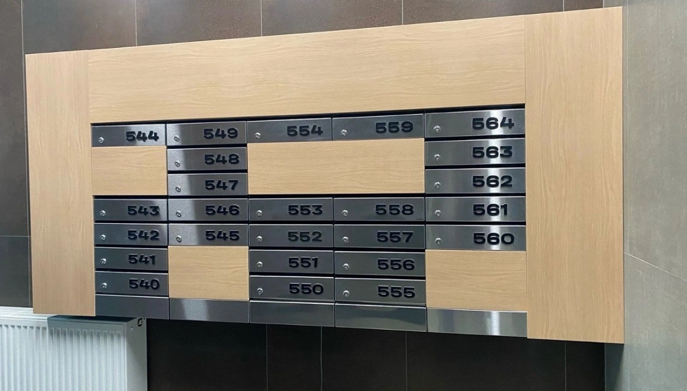 Фото Почтовые ящики для подъездов МКД 10
