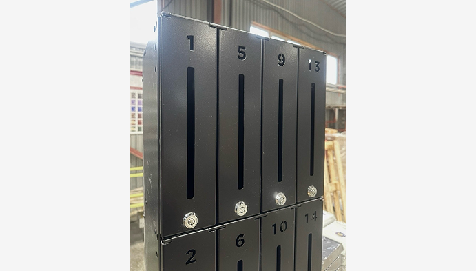 Фото Вертикальные почтовые ящики 1