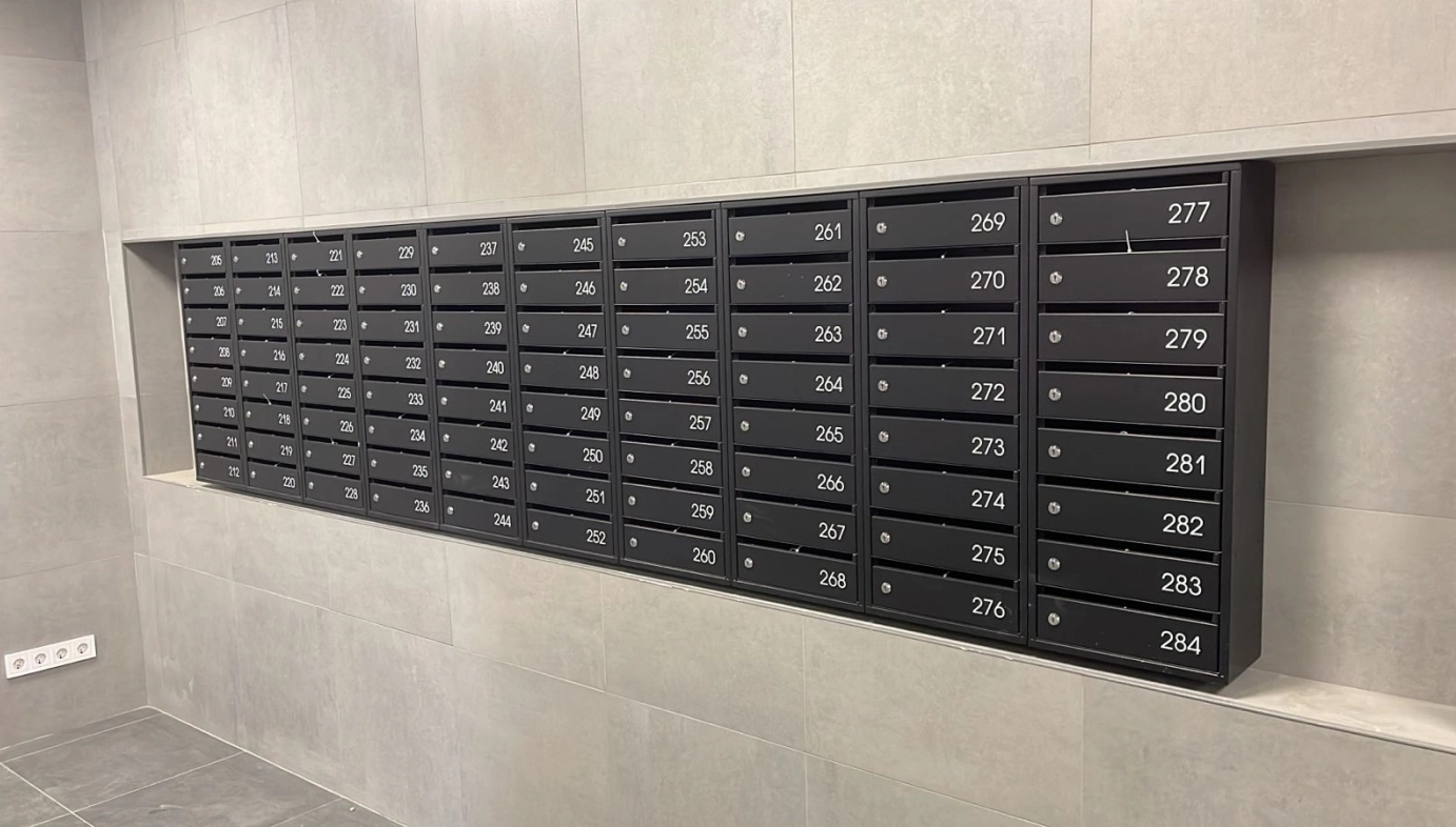 Фото Почтовые ящики для подъездов МКД 5